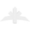 Ekena Millwork Alberta Architectural Grade PVC Gable Bracket, 48"W x 24"H x 6"D x 6"F, 12/12 Pitch GBP048X24X0606ALB00 - alternate 5